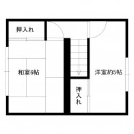 岸リフォーム間取図2階
